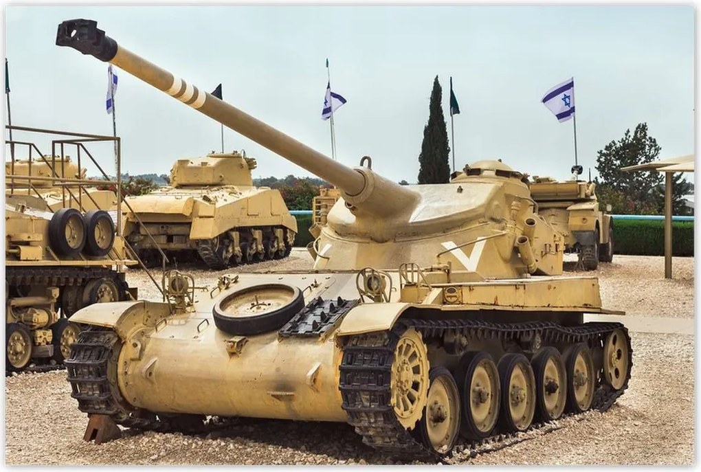 Poszterek 120x80 Páncélozott tankok Izrael