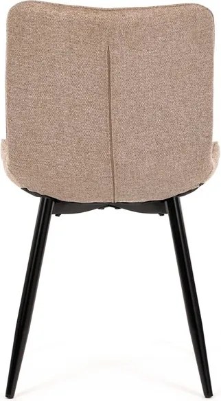 Étkezőszék, barna, szövet, HC-462 CRM2