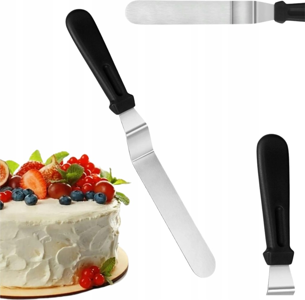 Konyhai Lapát Méret 37 cm Spatula Kés Tortadíszítő Sütemény