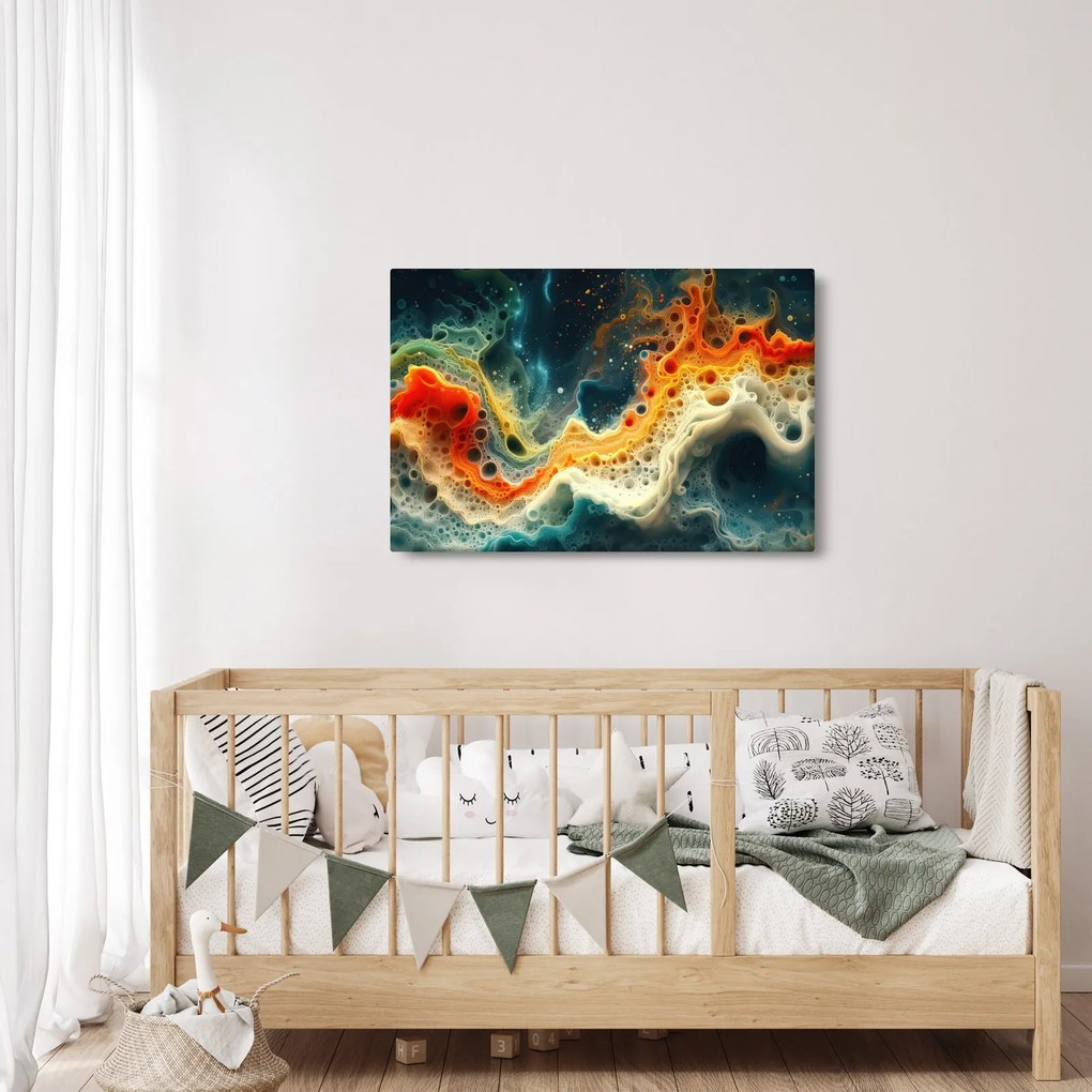 Kép - Modern absztrakció (90x60 cm)