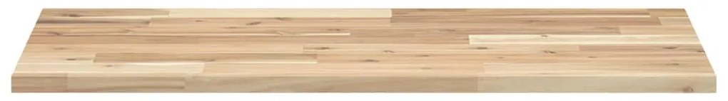 kezeletlen tömör akácfa függőpolc 100 x 40 x 2 cm