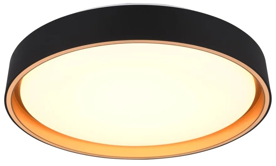 Fekete LED mennyezeti lámpa ø 40 cm Felis – Trio
