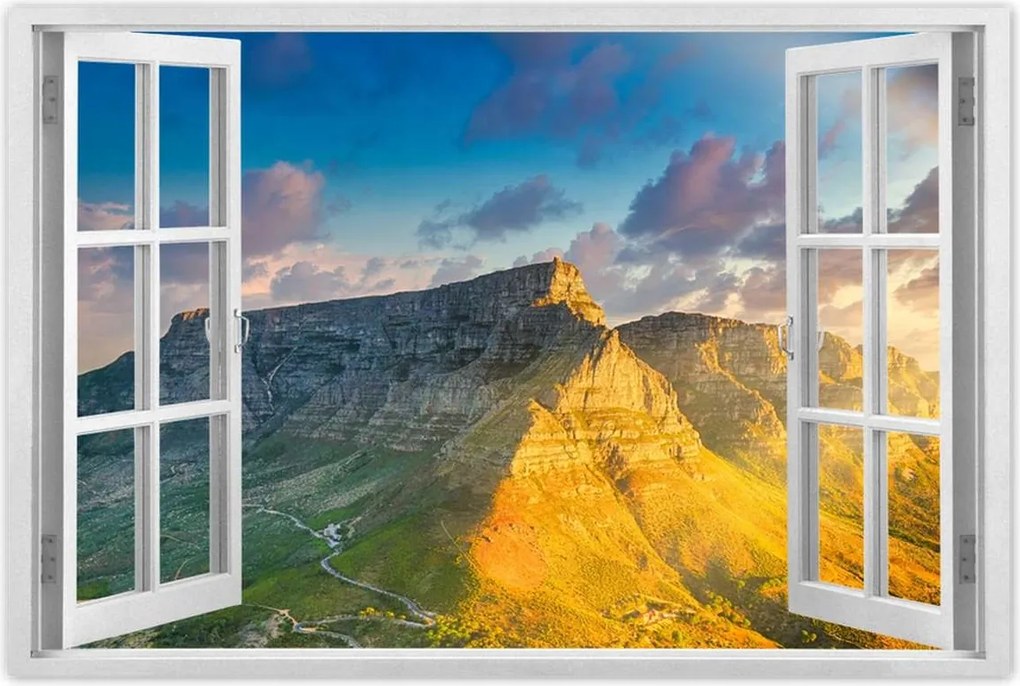 Poszterek 120x80 Naplemente Hegyek Kilátás