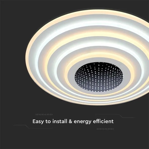 LED Dimmelhető mennyezeti lámpa LED/125W/230V 3000-6500K + távirányító