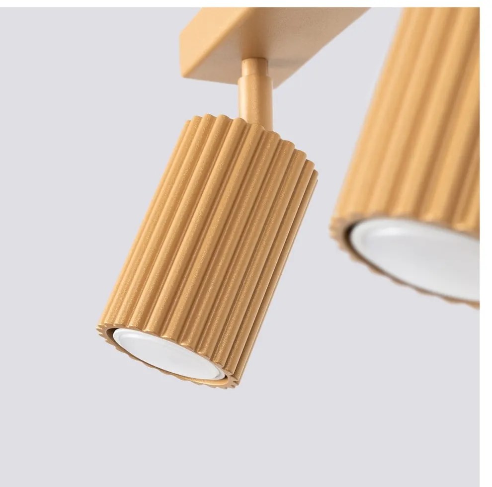 Aranyszínű spotlámpa 6,5x45 cm Gleam – Sollux