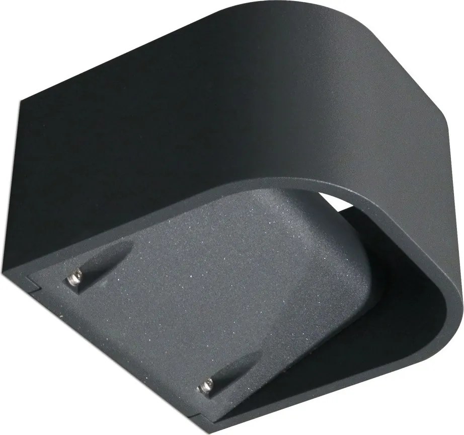 NOVOLUX 461A-L0206A-04 ZENDA Modern Kültéri Fali Lámpa Antracit LED IP55