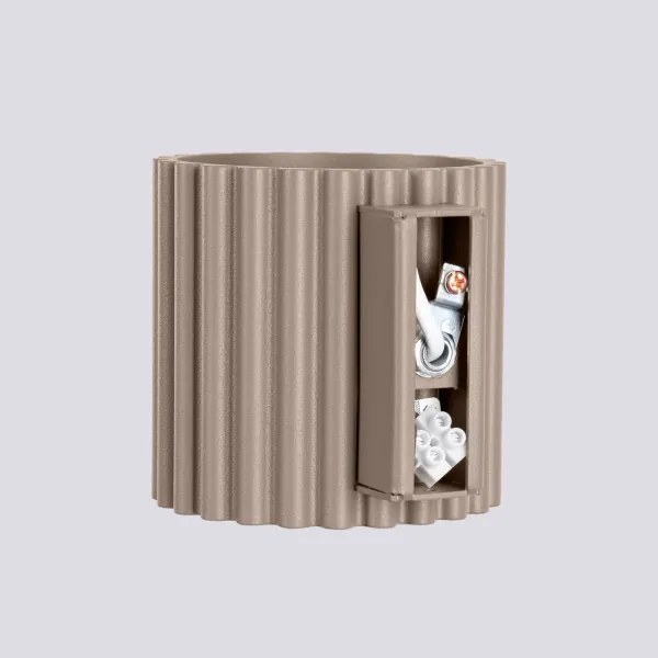 Sollux  SL.1816 - AURA fali lámpa 1xG9/10W/230V taupe