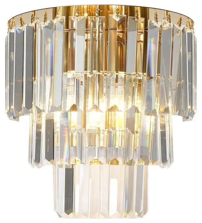 Fali lámpa MILANO 2xE14/40W/230V arany