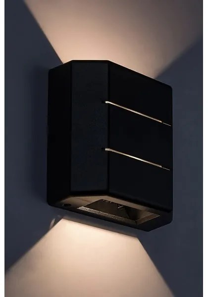 Rabalux 7319 - LED Kültéri fali lámpa LIPPA LED/6W/230V IP54 fekete