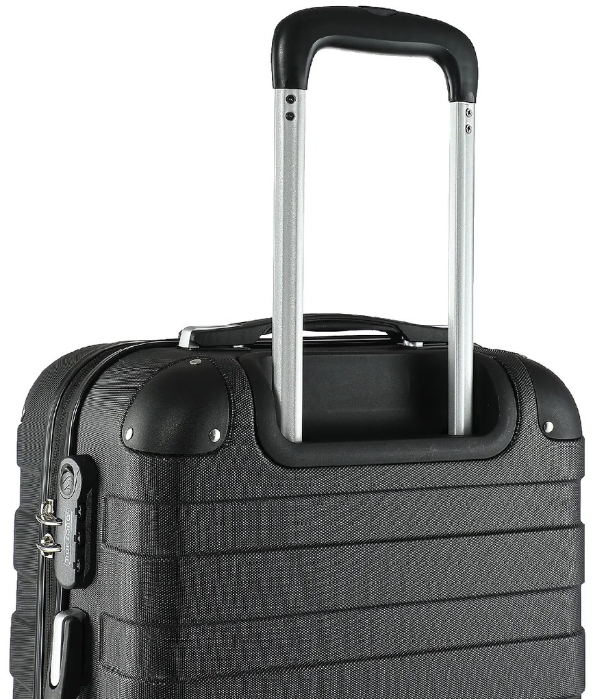 Deuba Essential L bőrönd – fekete