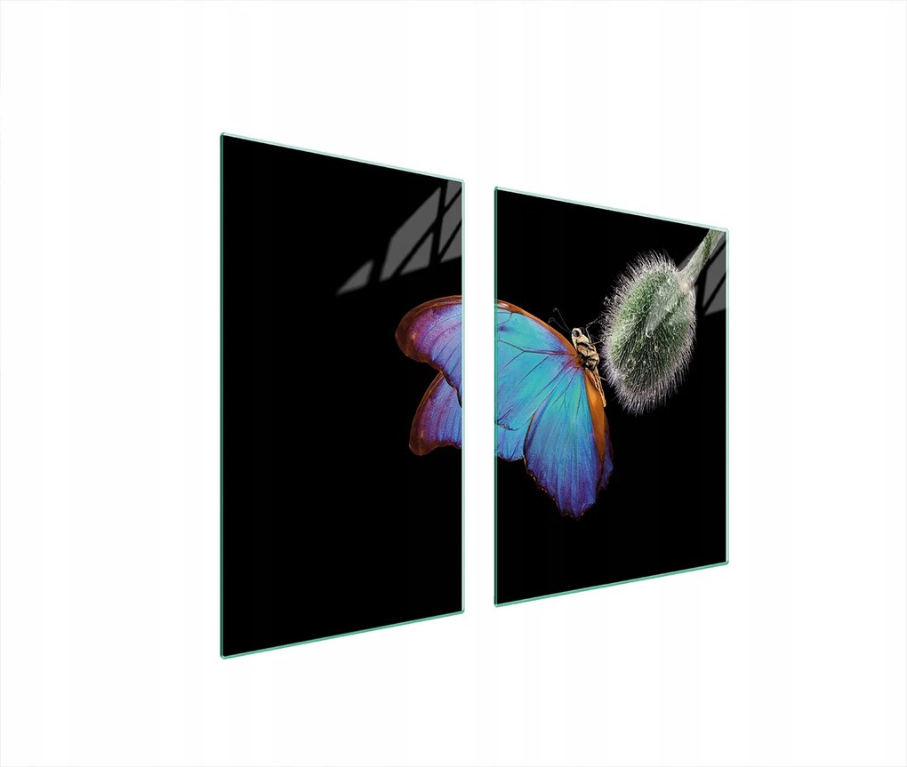 Üveglap És Vágódeszka 100x52 Pillangó Edzett Üveg