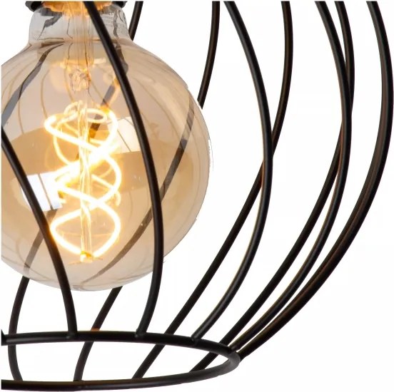 Lucide 21128/25/30 - DANZA mennyezeti lámpatest 1x E27/40W/230V, átm. 25 cm