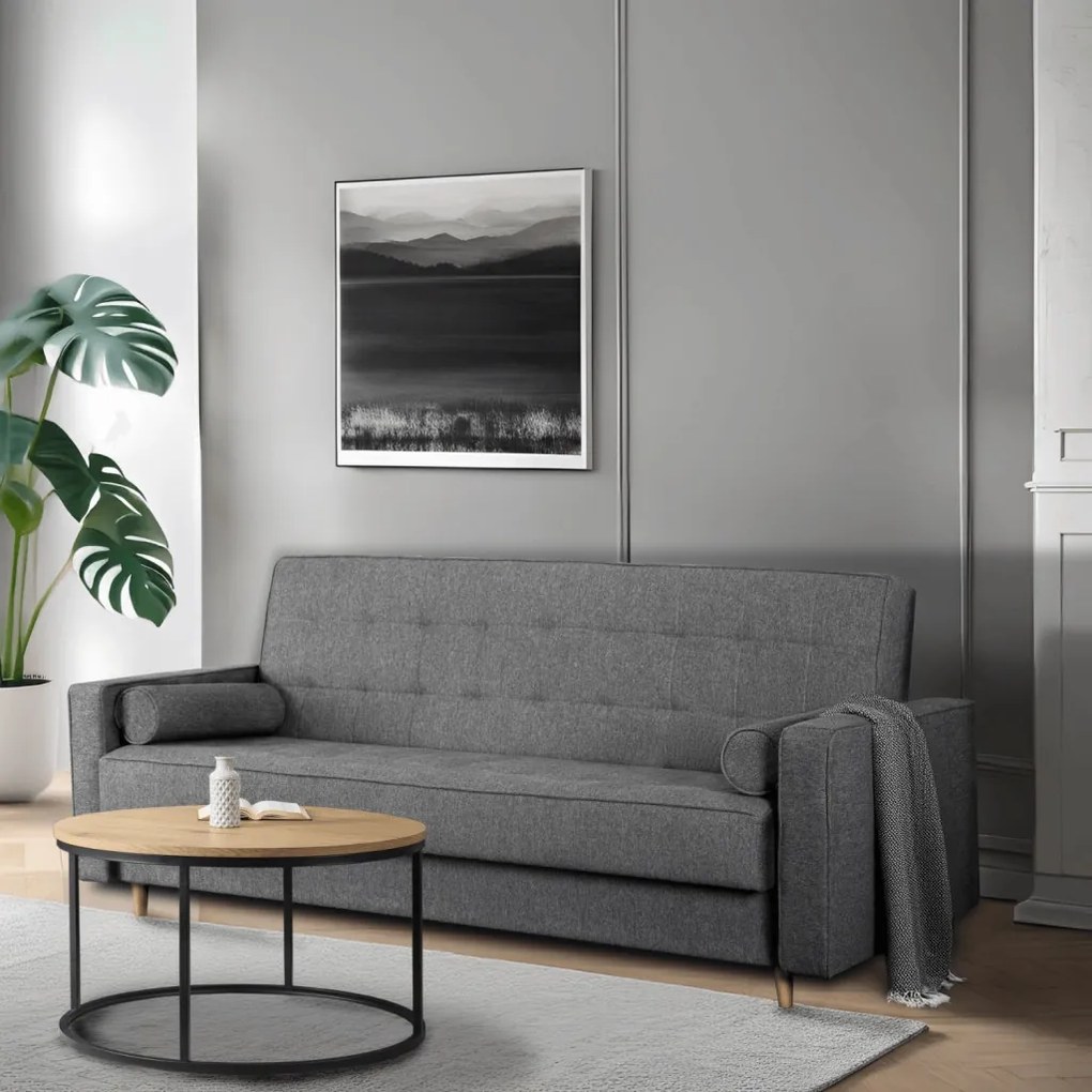Sofa Rozkładana MALTA Szara
