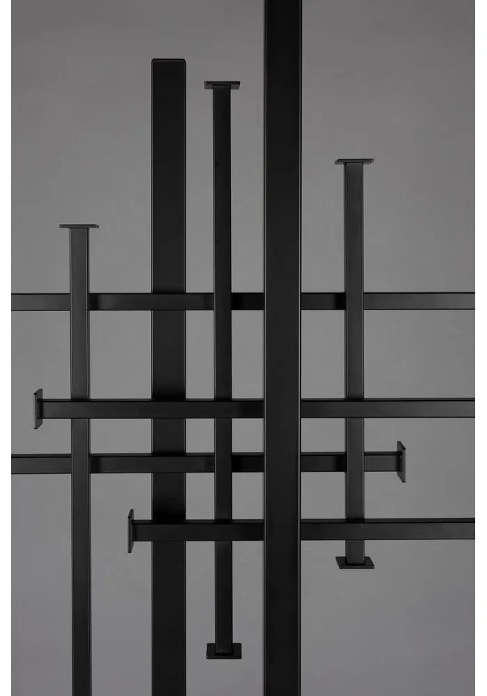 Fekete acél fogas 71x185 cm Rumex – Dutchbone