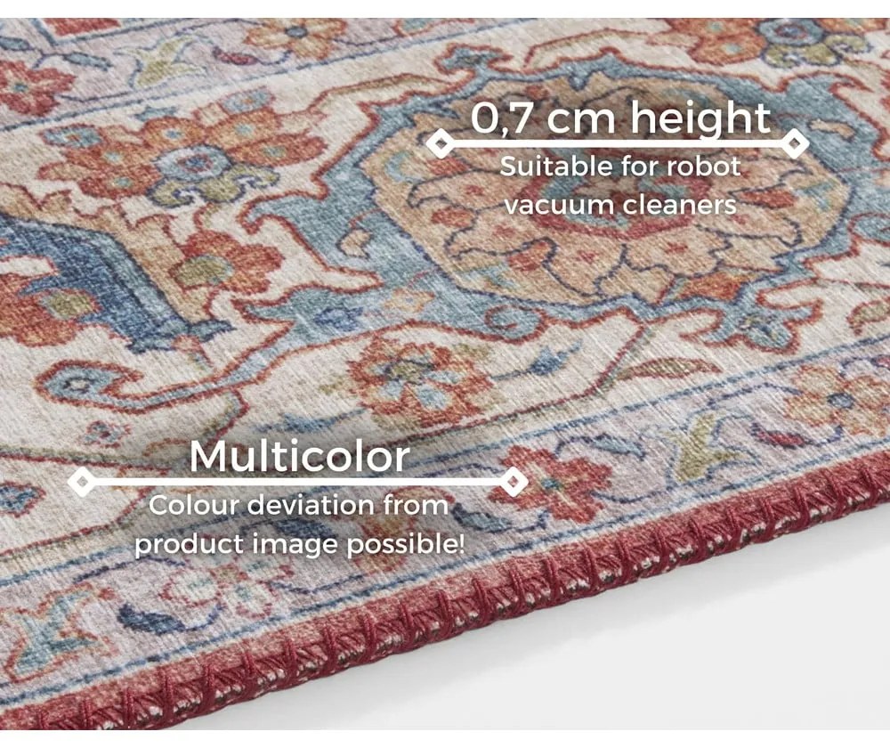 Sylla téglavörös szőnyeg, 80 x 150 cm - Nouristan