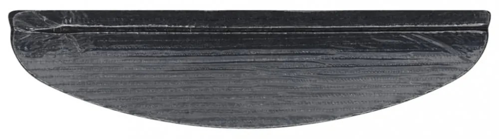 15 db antracitszürke öntapadó lépcsőszőnyeg 65x22,5x3,5 cm