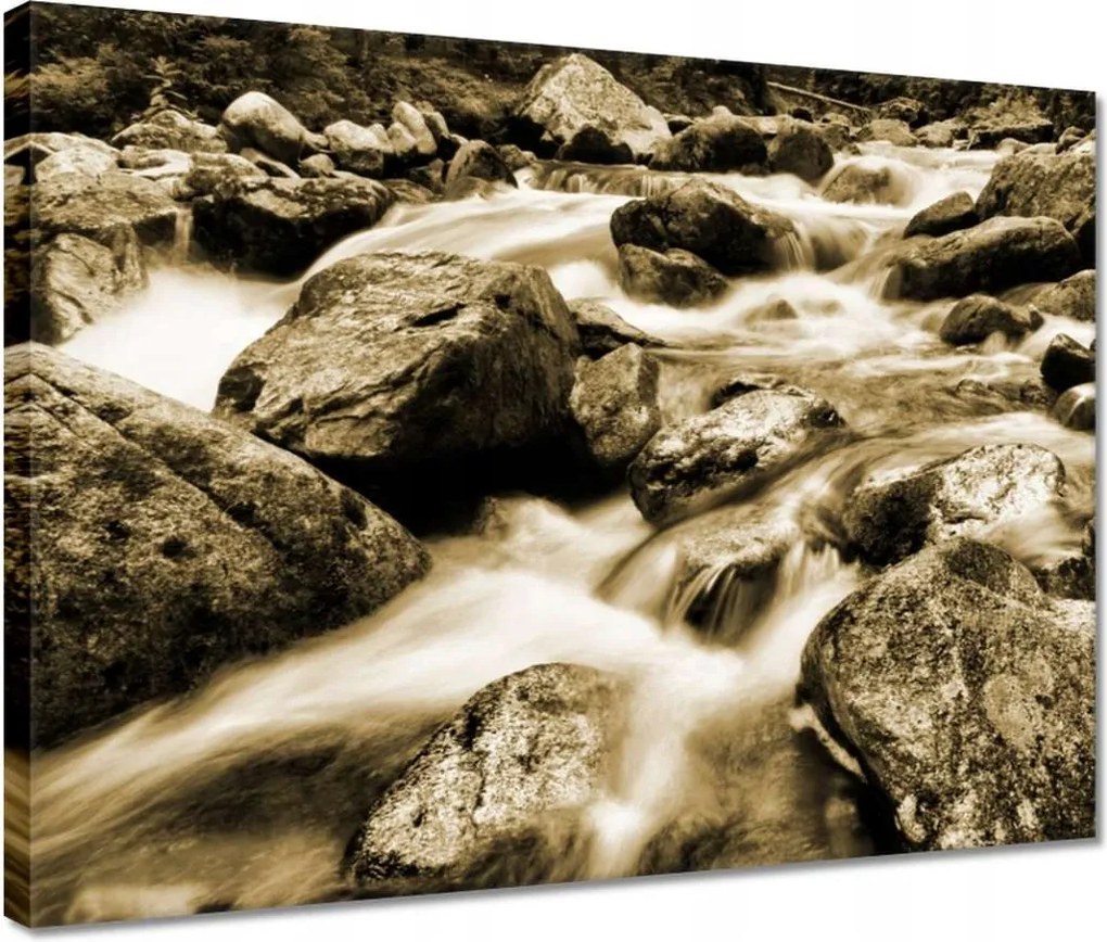 Vászonkép 40x30 Tátra Lengyel hegyek Kilátás