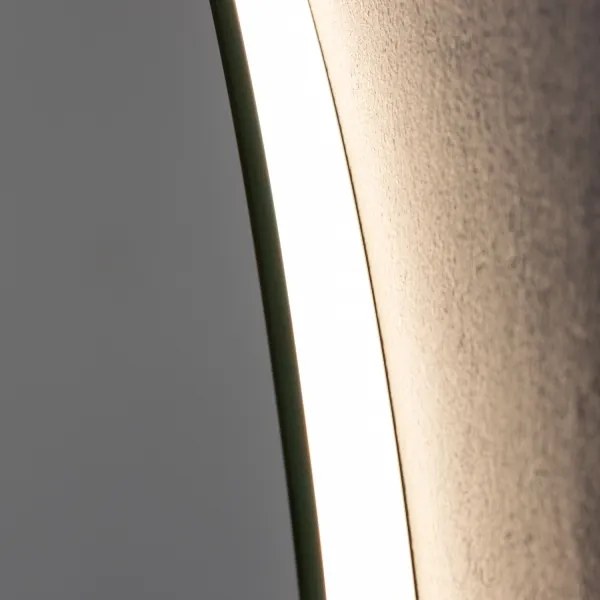 Brilagi - LED-dimmelhető, fűthető tükör beépített LED háttérvilágítással DEMI PRO LED/20W/230V átm. 60 cm IP44