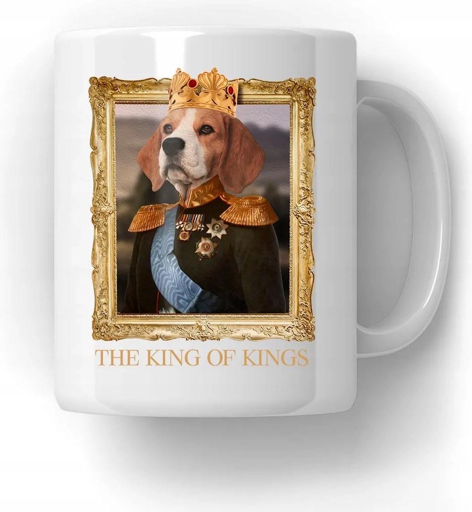 Bögre Kutya Királyok Ajándék Kutya Fan Kutya Ajándék
