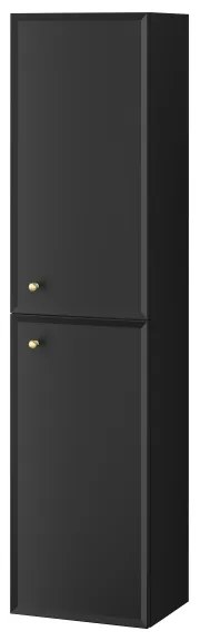 Cersanit S1021-011 - Függesztett fürdőszobai szekrény MILLE 160x40 cm matt fekete