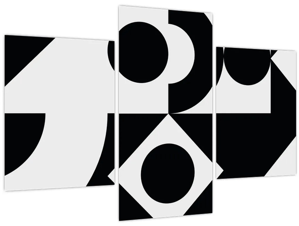 Kép - Geometriai absztrakció N⁰1 (90x60 cm)