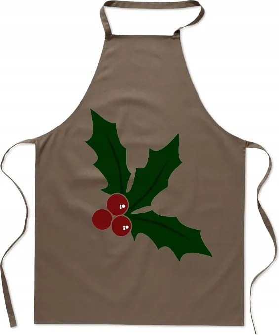 Karácsonyi Konyhai Kötény Magyal Levél Holy