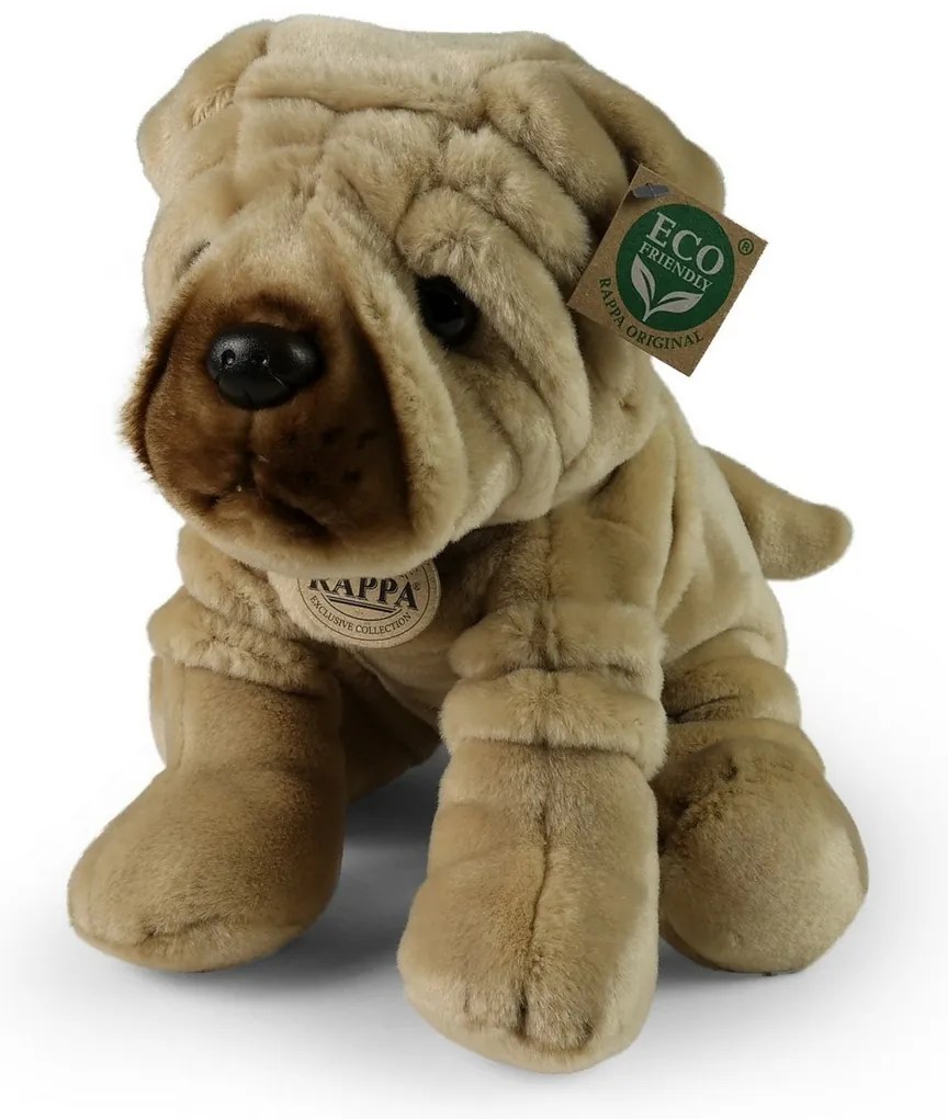 Rappa Plüss Shar pei kutya 30 cm ECO - FRIENDLY