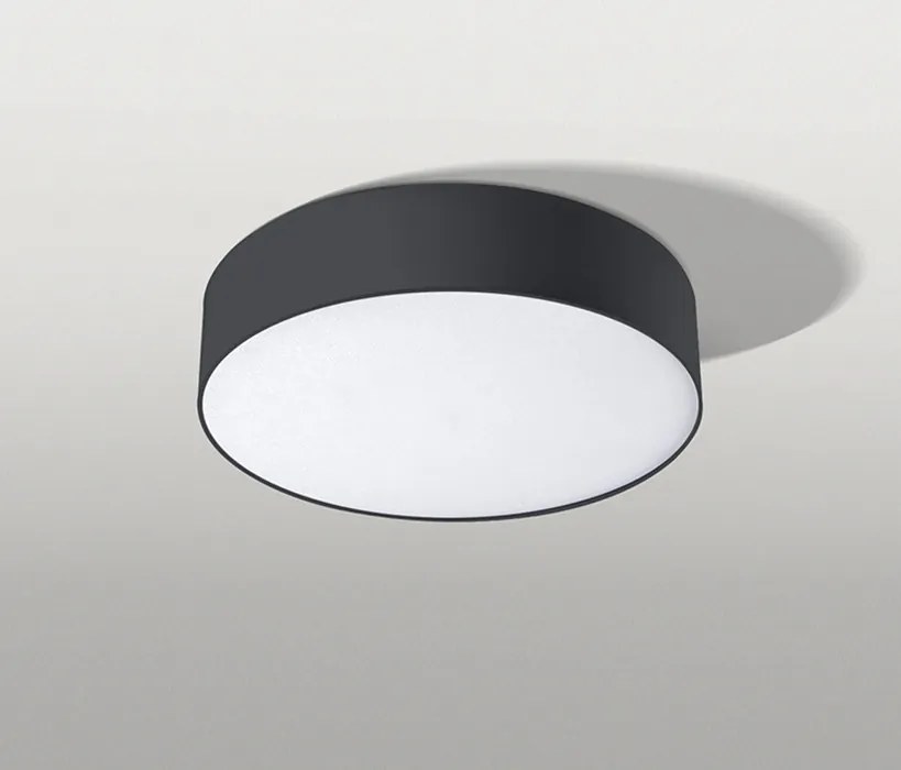 AZZARDO 2266 MONZA Kerek Mennyezeti Lámpa Fekete LED IP20