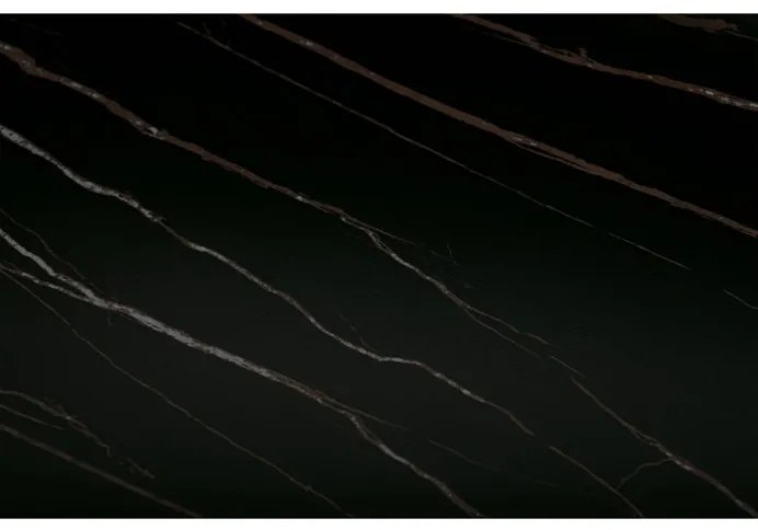 Fekete Márványhatású Luxus Dohányzóasztal. Méret: 120x60 cm. Terhelhetőség: 25 kg. AHG-286