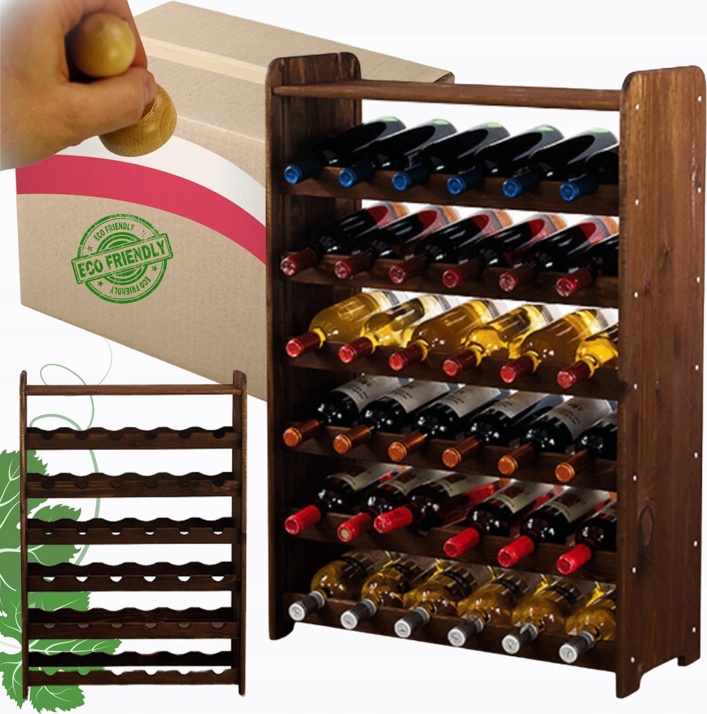 Bortartó állvány bortartó polc borosüveg alkoholos szekrény 36cipő