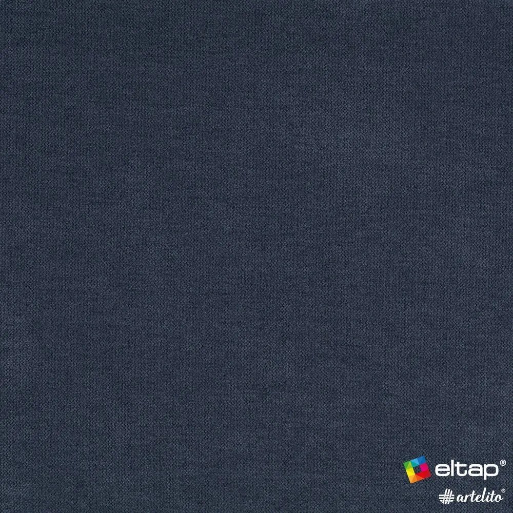 Sötétkék zsenília kinyitható-tárolóhelyes kanapé 155 cm Laine – ELTAP