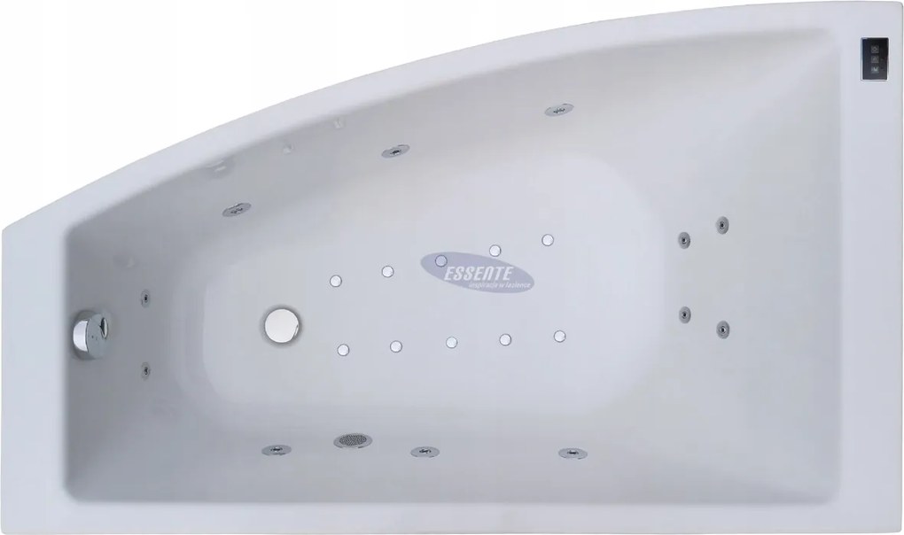 Sarok Hidromasszázs Kád 150x90 Bal Jobb