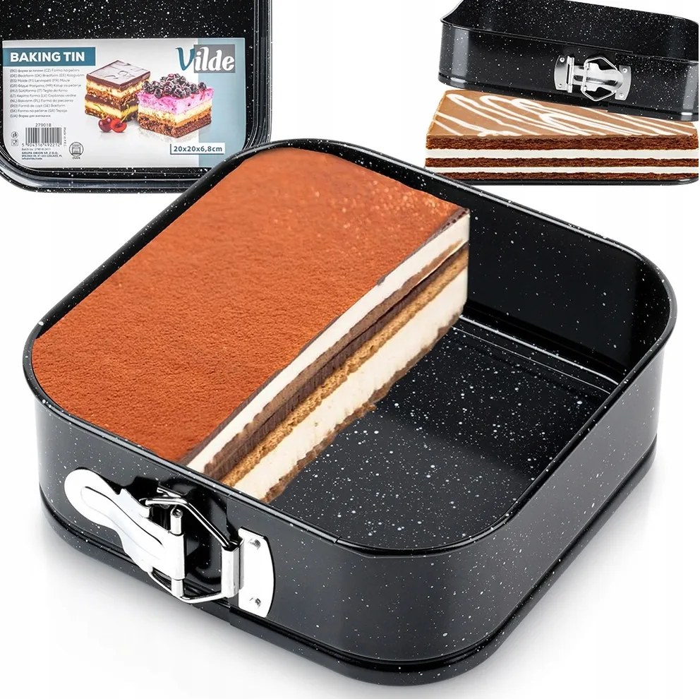 Gránit tortaforma kihúzható tortaforma 20cm