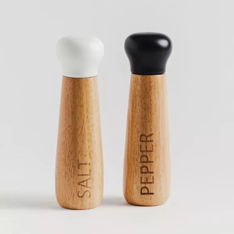 Kézi daráló home&amp;you fa bézs