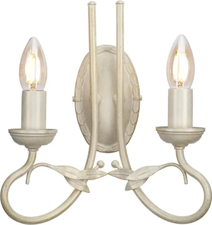Elstead Lighting OLIVIA OV2-IVORY-GOLD Fali lámpa 2x60W/E14
