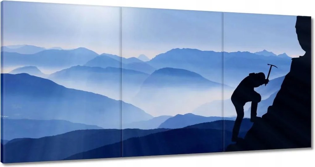 Festmények 180x90 Magashegyi hegymászás
