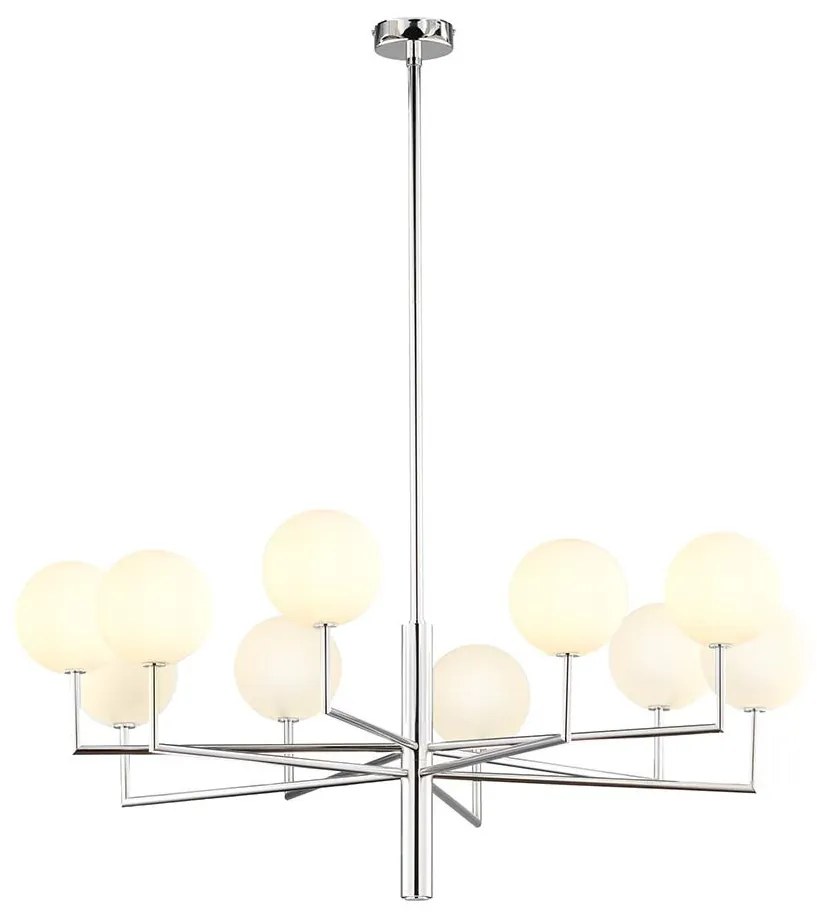 Jupiter 1936 - Csillár rúdon FEME 10xG9/40W/230V fényes króm