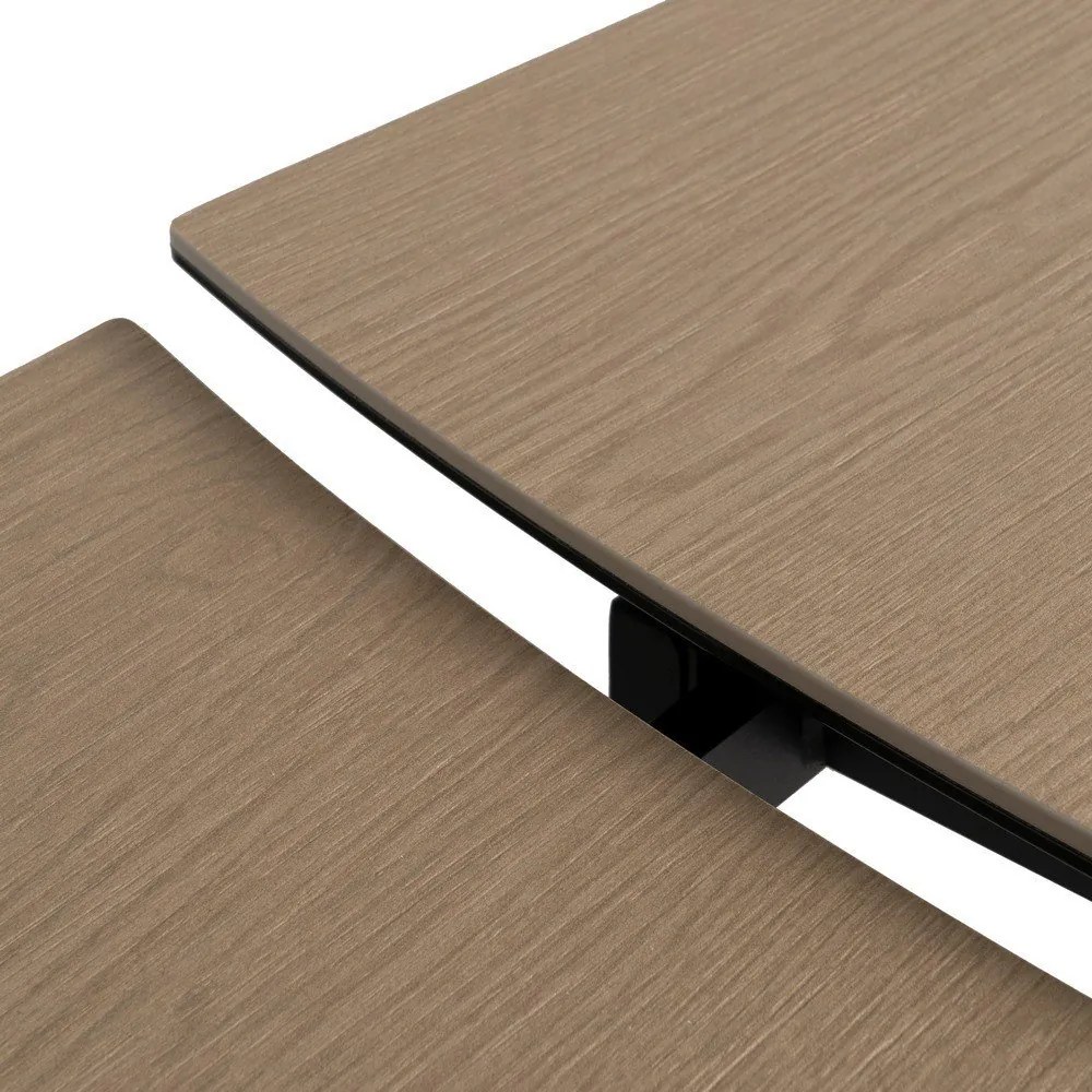 Bővíthető étkezőasztal hosszabbító asztallappal 90x180 cm Rocía – Ixia