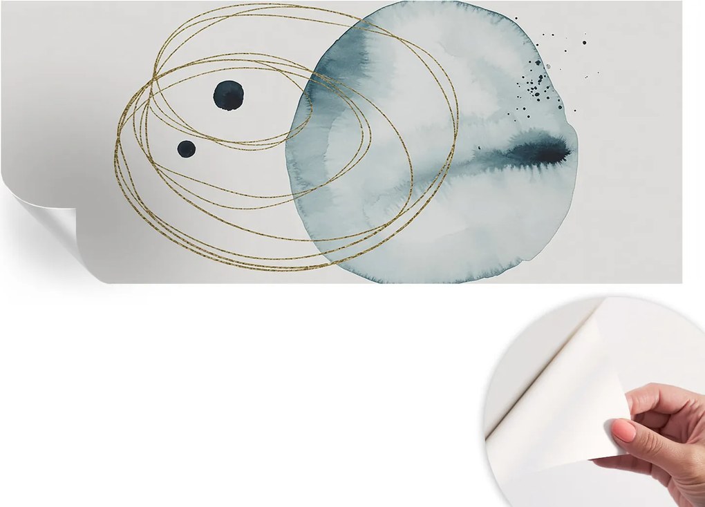 Öntapadós tapéta Falfestmény Prémium Absztrakt kombináció 250x104