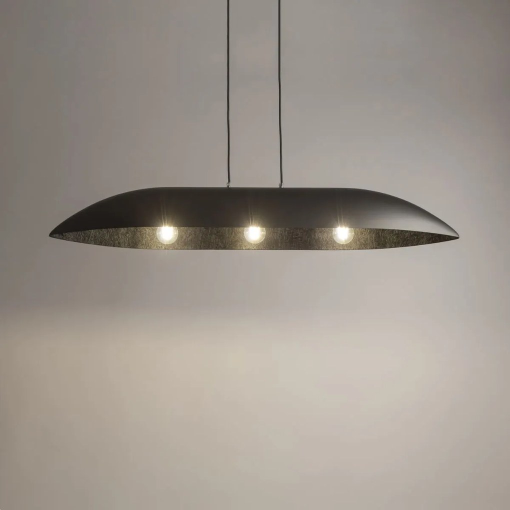 Sigma lighting modern függeszték gondola fekete ezüst sig40642
