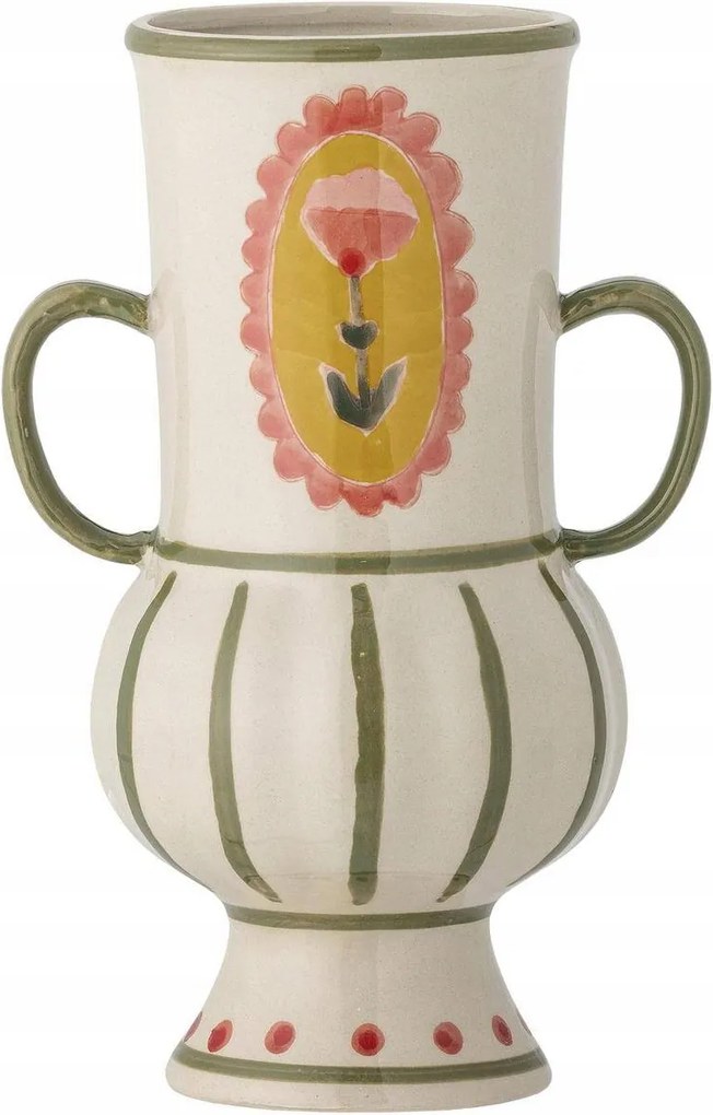 Odina zöld kő váza 21cm Bloomingville