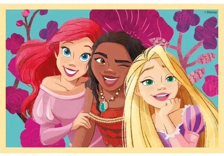 Disney Hercegnők Bonding mesekocka 6 db-os Clementoni
