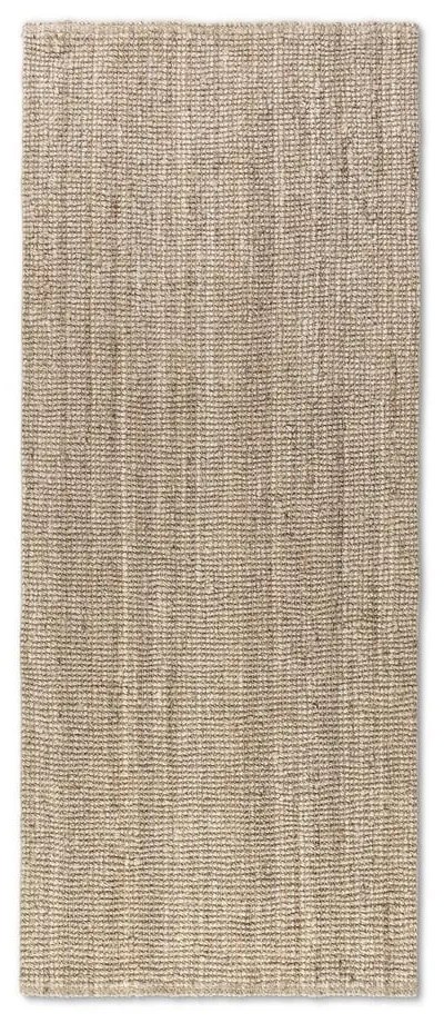 Krémszínű juta futószőnyeg 80x200 cm Bouclé – Hanse Home