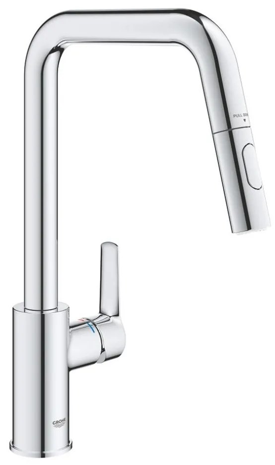GROHE 30631000 - Mosogató csaptelep QUICKFIX START 362 mm, fényes króm