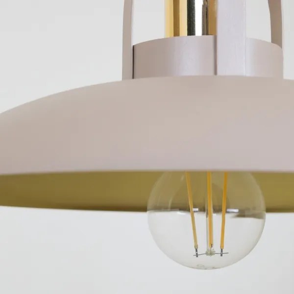 Brilagi - LED Csillár zsinóron FLAMENGO 1xE27/60W/230V bézs