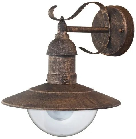 RÁBALUX 8271 OSLO Klasszikus Kültéri Fali Lámpa Antik Arany E27 IP44