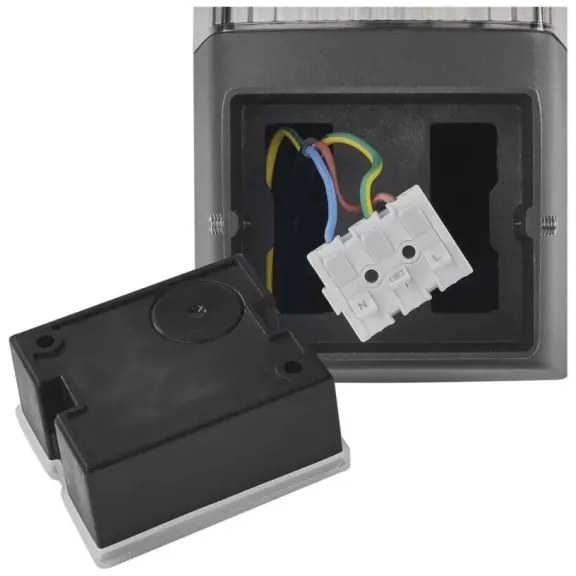 Kültéri fali lámpa LANA 1xE27/25W/230V IP54