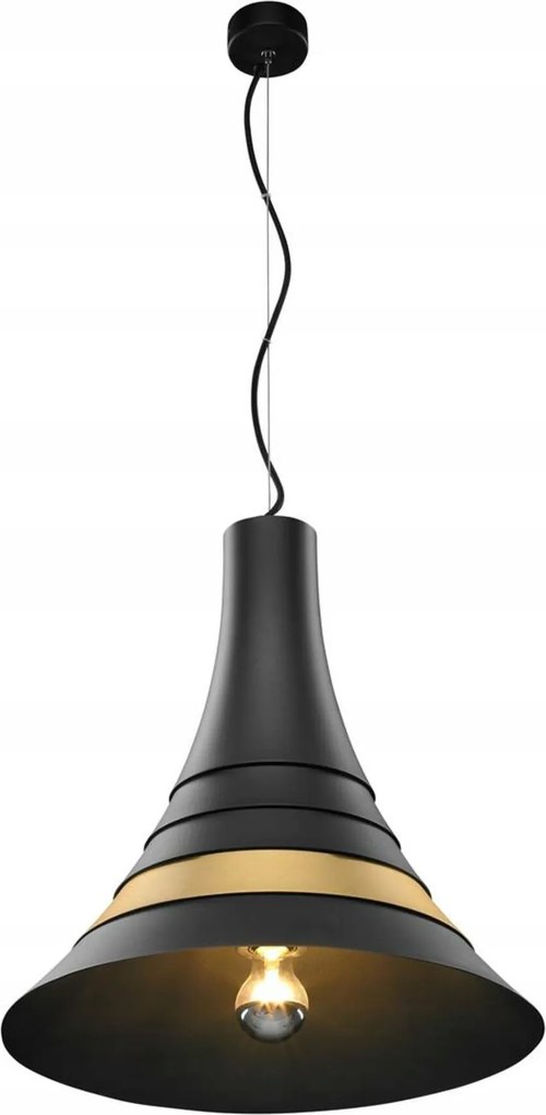 Slv Big White Bato 45 Pd beltéri függeszték, fekete sárgaréz, E27, max.