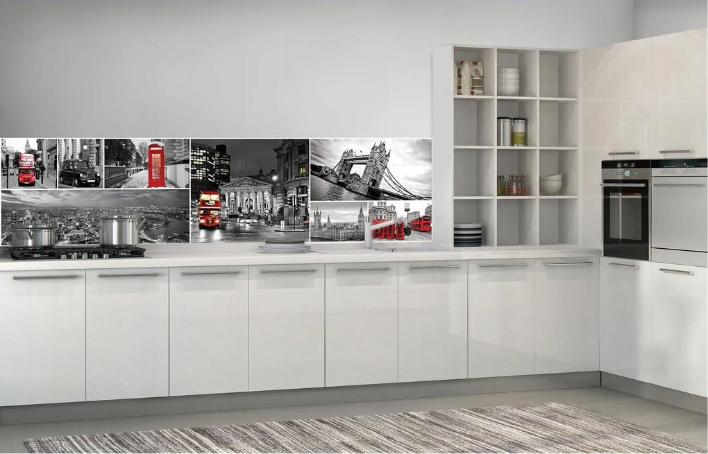 Flizelin fotótapéta London híd buszok taxi Tower 250x60 +ragasztó