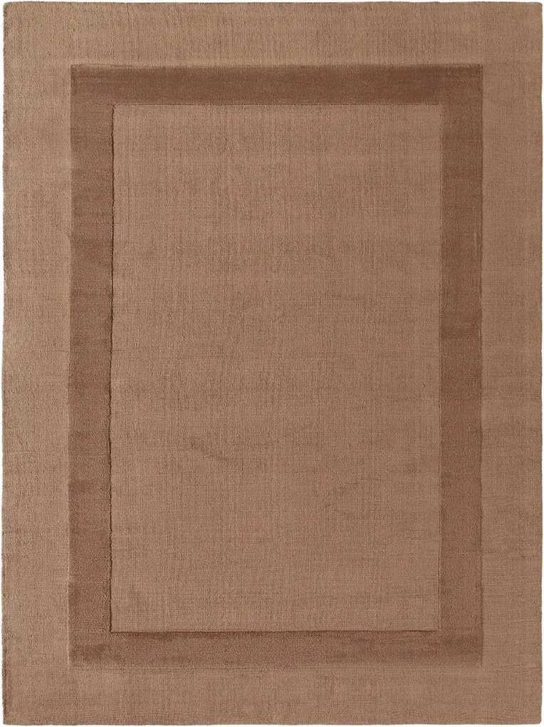 Pamut szőnyeg Dánia 200x300 cm Barna Kézzel Szőtt nagy nappali